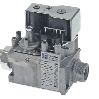 Horeca Parts - Gas valve type 0848083 gas inlet 3/4″ gas outlet 3/4″ with reduction 1/2” - 3/4”