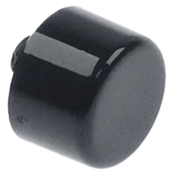 Horeca Parts - Buton dia. 11,9mm negru - universal pentru mașina de spălat vase Aristarco (3319396)