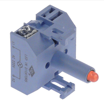 Horeca Parts - Signální prvek 24V červená LED šroubové připojení 24VAC/DC