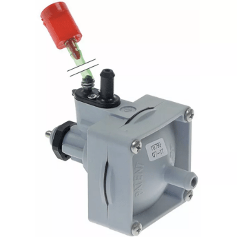 Horeca Parts - Distribuitor de lichid de clătire tip DW cu conexiune de presiune în. 4mm ieșire 8mm - Mașină de spălat vase universală Angelo Po, Dihr, Kromo (3090083)