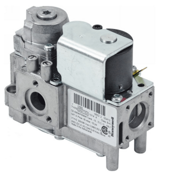 Horeca Parts - Plynový ventil Příruba přívodu plynu 32x32mm Příruba výstupu plynu 32x32mm 220-240V LA 24 mm