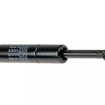 Horeca Parts - Arc cu gaz pentru vid 370 N, cursă 40 mm, D1 ø 18 mm, D2 ø 8 mm, lungime 145 mm, gaură ø 6.2 mm