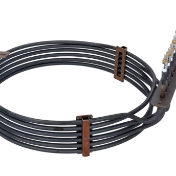 Horeca Parts - Heater 6600W 230V outer diameter 260mm ø d. 240 total height 120mm - Convection oven Angelo Po (5170551)