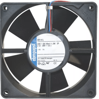 Horeca Parts - Axial fan L 119mm W 119mm H 32mm 24VDC 1.2w (7108502)