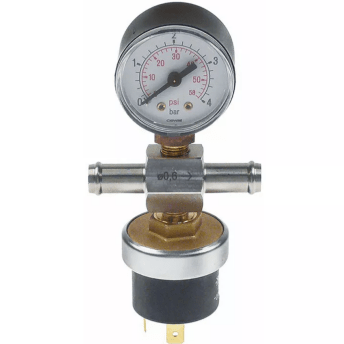 Horeca Parts - Vstřikovací tryska s tlakovým spínačem a manometrem 0,6 mm OES/OGS6.20/10.10/10.20 OEM - pec Convotherm