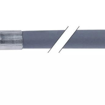 Horeca Parts - Furtun de alimentare cu apă din PVC cu curbură dreaptă DN13 L 1500mm conexiuni 3/4″ albastru