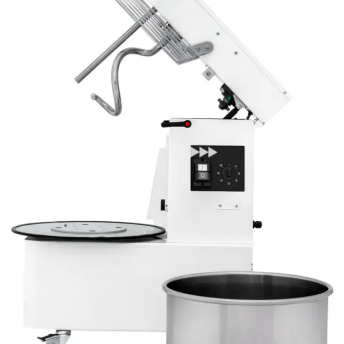 Horeca Parts - Miesiarka spiralna z podnoszoną głowicą i wyjmowaną dzieżą, 10 l, Prismafood, 35 kg/godz., 10L, 230V/370W, 380x600x(H)645mm