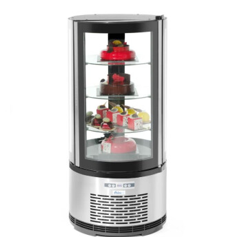 Horeca Parts - Round refrigerated display case, Arktic, 100L, 230V/210W, fi.480x(H)1030mm