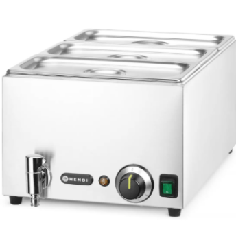 Horeca Parts - Bemar Ranger s vypouštěcím kohoutkem + 3x GN 1/3 s víkem Hendi 238868
