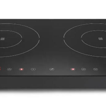 Horeca Parts - Kuchenka indukcyjna podwójna, Kitchen Line, 230V/3500W, 608x405x(H)54mm Hendi 239414