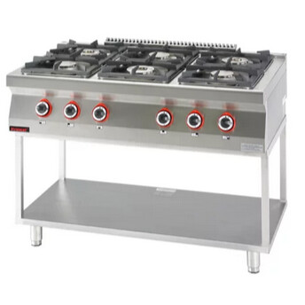 Horeca Parts - Kromet gas cooker - 700.KG-6