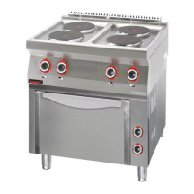 Horeca Parts - Electrical kitchen with an electric oven Kromet 700.KE-4 / PE-2