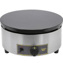 Horeca Parts - Mașină de clătite, pe gaz, placă din fontă, Ø 400 mm, P 3.6 kW Stalgast / Roller Grill
