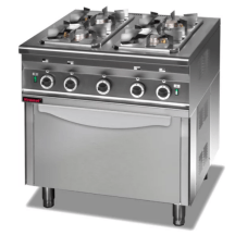 Horeca Parts - Plynový sporák Kromet 000.KG-4S