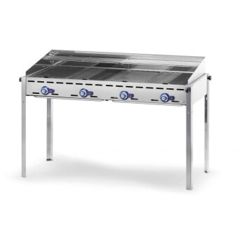 Horeca Parts - Grill gazowy 4 palnikowy Hendi 149607