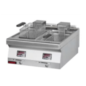 Horeca Parts - Frytkownica elektryczna Kromet 700.FE-2x10f