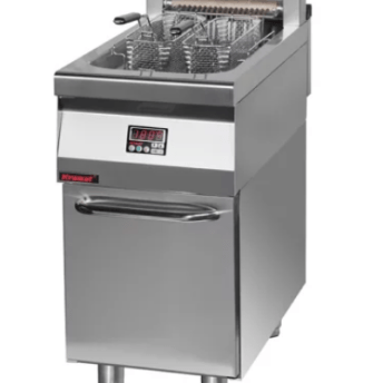 Horeca Parts - Elektrická fritéza Kromet 900.FE-2X18F
