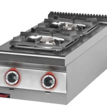 Horeca Parts - Plynový sporák Kromet 900.KG-2
