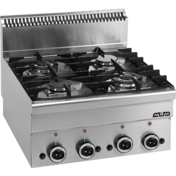 Horeca Parts - Stolní plynový sporák MBM M600 - G4S6