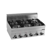 Horeca Parts - Gasherd MBM, Auftischgerät M600 - G6S6