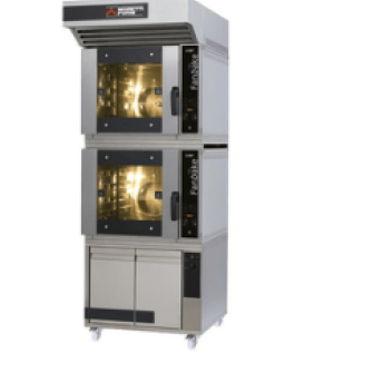 Horeca Parts - Konvektionspizzaofen mit Befeuchtung 10x 400x600, 850x980x1110 mm | MORETTI FORNI, MFF100
