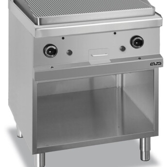 Horeca Parts - Płyta grillowa MBM gazowa, ryflowana, linia 700 - kod MG7GFTA777R