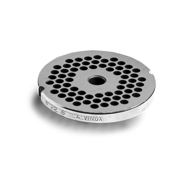 Horeca Parts - Sitko 6 mm - Maszynka do mięsa typ 22 (HENDI, rodzaj Enterprise, wym. 82 mm)