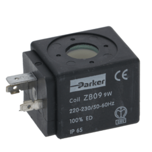 Horeca Parts - Bobină PARKER ZB09 220/240V 9W 50/60Hz - Cafetiere Cimbali, Elektra, Expobar, Faema, Gaggia, San Remo flask
