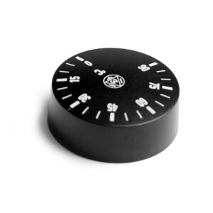 Horeca Parts - Pokrętło czarne śr. 70 mm, mocowanie D 6x4,6 mm