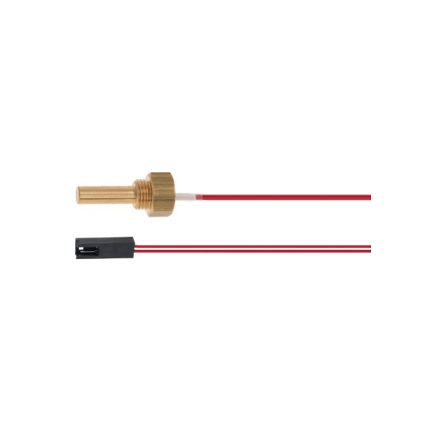 Horeca Parts - Czujnik temperatury bojlera czujka ø 7,5x24 mm - gwint ø 1/4" M - kable 250 mm - ekspres San Marco