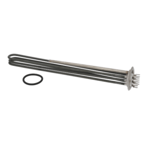 Horeca Parts - Grzałka 6000/6530W 230/240Vx3 - długość 375 mm , flansza 63mm + o ring 3186013 - zmywarki gastronomiczne Dihr, Kromo, Olis