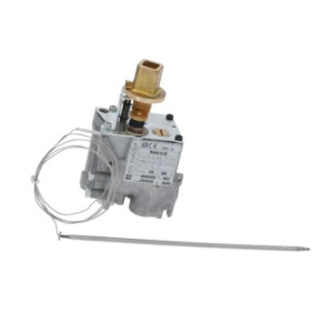 Horeca Parts - Gasregler mit Thermostat SIT 630 / 110-190°C / Fühlerdurchmesser 4mm / Fühlerlänge 208mm / Kapillarlänge 1000mm - Lotus