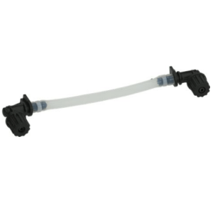 Horeca Parts - Washing dispenser hose ø 3x8 mm hose end 90° black for hose ø 5 mm total length 170 mm - Dishwashers Silanos, Seko (RIC0151335)