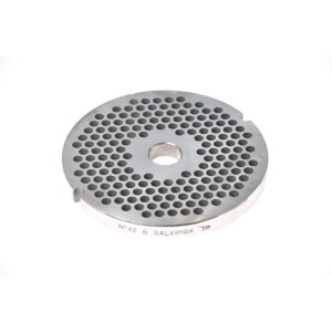 Horeca Parts - Sitko 6 mm - Maszynka do mięsa typ 42 (SALVINOX, rodzaj Enterprise)
