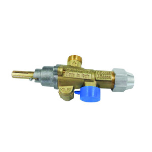Horeca Parts - Zawór gazowy P 21S - 0988-B - Kuchnia gazowa Kromet 700.KG-2, 700.KG-4, 700.KG-6, 700.KG/I-400, 700.KG/I-800, 700.PBG-400G-C, 700.PBG-400R-C, 700.PBG-800GR-C, 700.OGL-400, 700.OGL-800