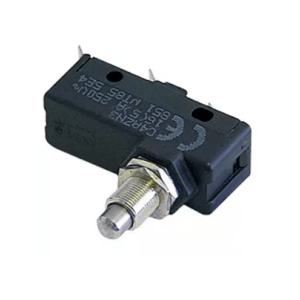 Horeca Parts - Mikrowyłącznik z trzpieniem 250V 16A 1CO M10x1 podł. męskie 6,3mm dł. 46mm