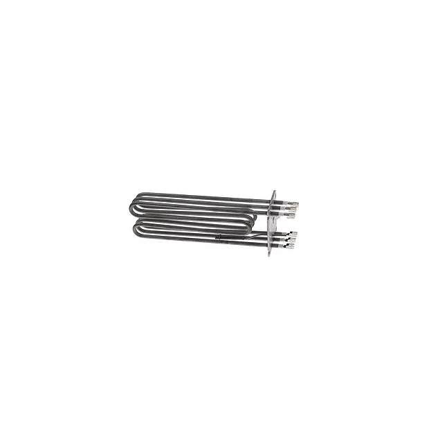 Horeca Parts - Grzałka 9000W 230V L 232mm kołnierz prostokątny przyłącze Wtyk płaski 6,3mm średnica rury 65mm - Piece Rational
