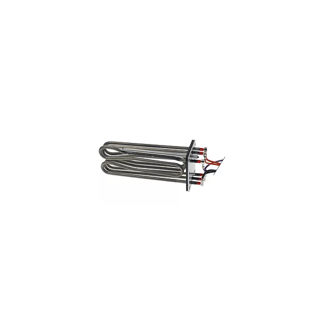 Horeca Parts - Grzałka 9000W 208V L 192mm Kołnierz 5-otworowy przyłącze Wtyk płaski 6,3mm średnica rury 65mm - Piec Rational