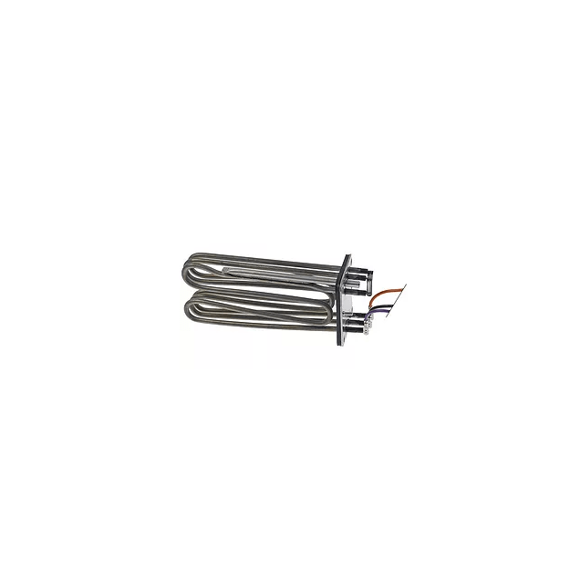 Horeca Parts - Grzałka 9000W 255/440V L 192mm Kołnierz 5-otworowy przyłącze Wtyk płaski 6,3mm - Piece Rational