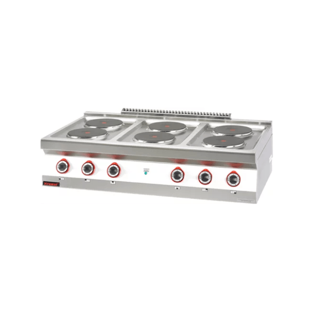 Horeca Parts - Kuchnia elektryczna Kromet 700.KE-6