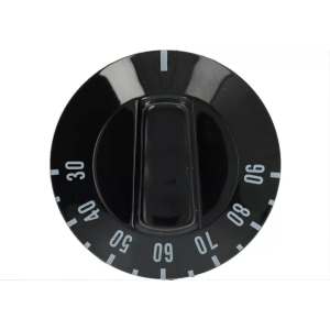 Horeca Parts - Pokrętło czarne ø 50mm 30-90°C mocowanie 6x4.6mm (LF3444125)