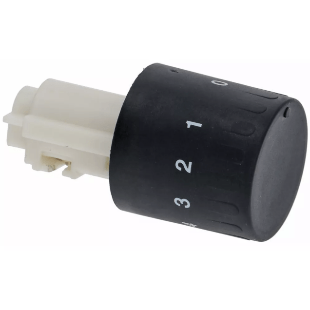 Horeca Parts - Pokrętło czarne ø 28mm 0-1-3-4-5-6-7-8-9 - Taboret grzewczy Rieber (LF5067963)