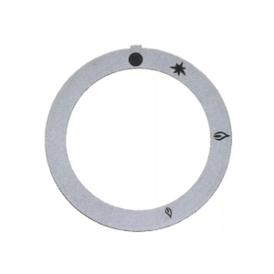 Horeca Parts - Pokrętło zaworu gazowego z zapalnikiem śr. zew. 59mm śr. wew. 45,5mm srebrna - Kuchnia gazowa Küppersbusch (3241978)