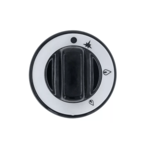 Horeca Parts - Pokrętło zaworu gazowego z zapalnikiem śr. 70mm mocowanie 8x6,5mm czarne - Kuchnia gazowa Offcar (3241591)