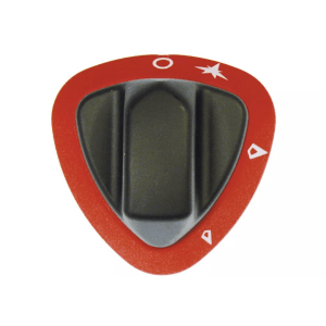 Horeca Parts - Pokrętło zaworu gazowego z zapalnikiem śr. 77mm mocowanie 8x6,5mm czerwone - Kuchnia gazowa Angelo Po (3241308)