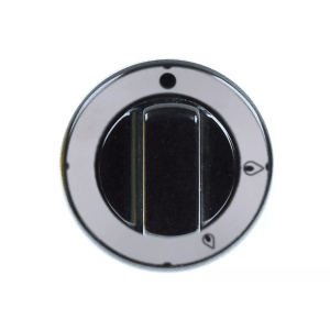 Horeca Parts - Pokrętło zaworu gazowego bez zapalnika śr. 70mm mocowanie 8x6,5mm czarne (3241874)