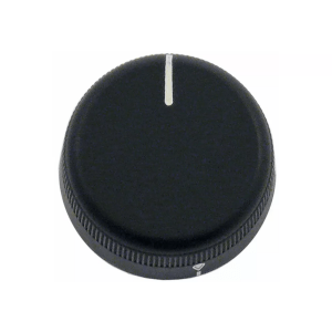 Horeca Parts - Pokrętło zaworu gazowego bez zapalnika śr. 42mm mocowanie 8x6,5mm czarne - Opiekacz gazowy Cb (5004320)