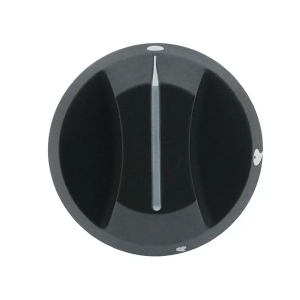 Horeca Parts - Pokrętło zaworu gazowego bez płomienia zapłonowego ø 65mm wał ø 7x5mm wał płaski górny szary (3541028)