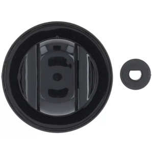 Horeca Parts - Pokrętło bez symbolu ø 72mm wał ø 8x6,5mm wał płaski górny czarny (5012669)