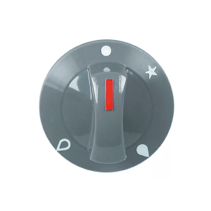 Horeca Parts - Pokrętło zaworu gazowego z zapalnikiem śr. 71mm mocowanie 10x8mm czarne - Kuchnia gazowa Fagor (3241133)